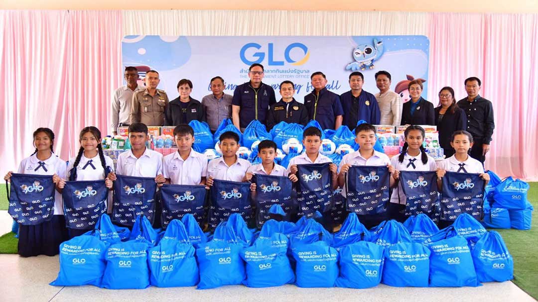 Lottery group organizes social activities in Surat Thani